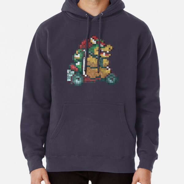 FinalBoss Kart Vintage Pixels Pullover Hoodie
