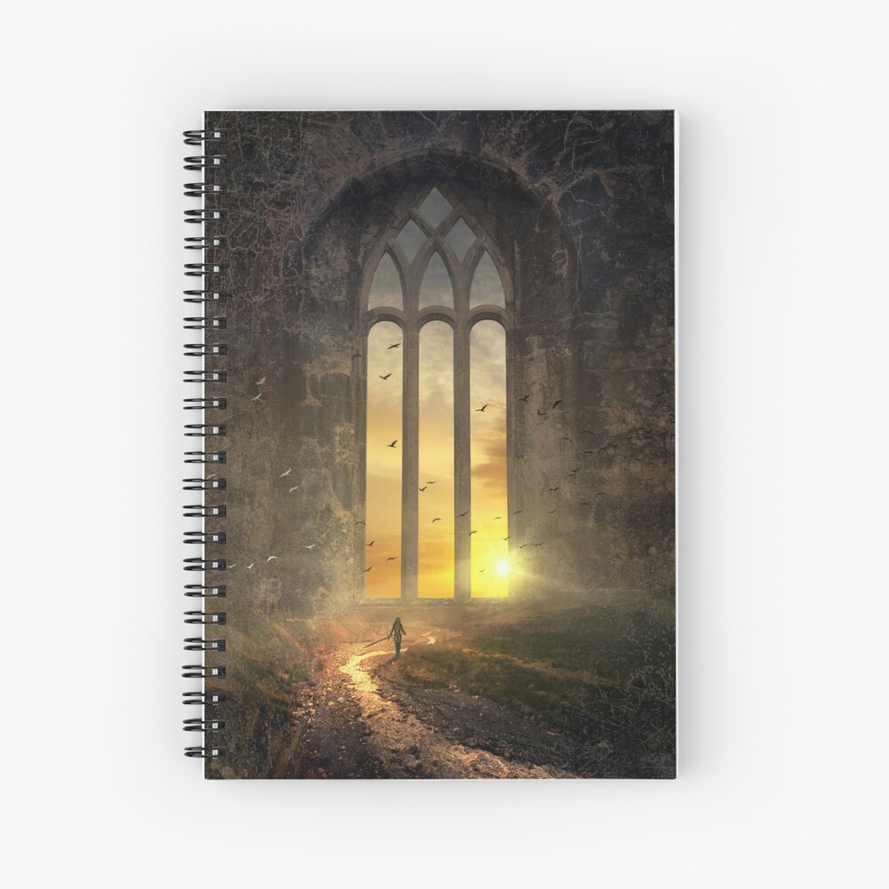 Das magische Fenster - The magic Window Spiralblock
