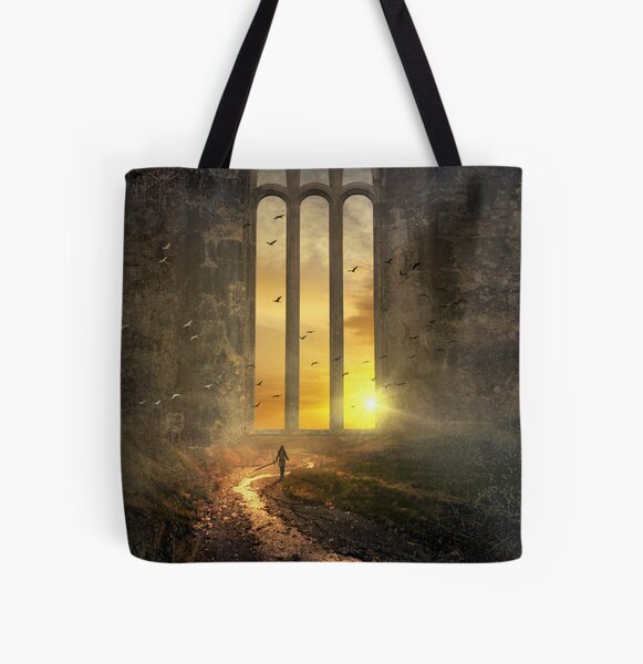 Das magische Fenster - The magic Window Allover-Print Tote Bag