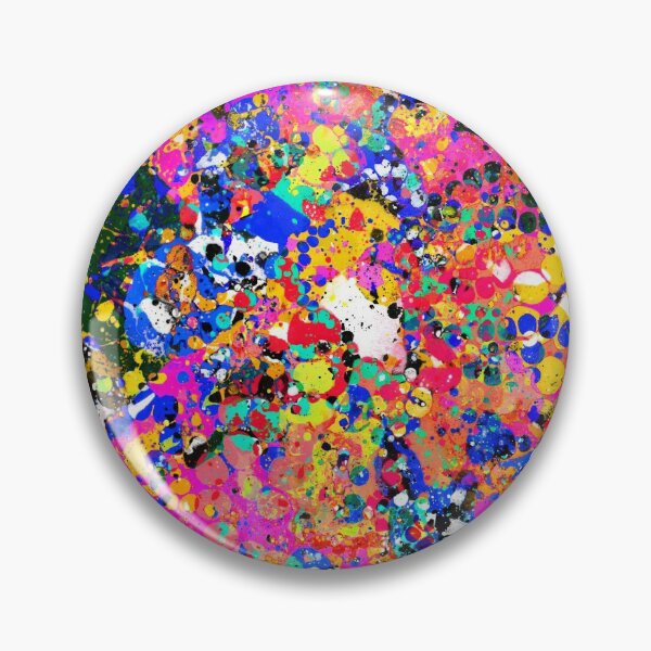 Artikelvorschau, Monotype imprint of the oil paint blots digital composition concept in grunge style. Abstract painting color texture. entworfen und verkauft von FENIO.