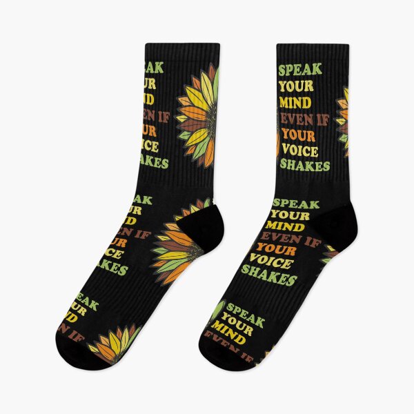Item preview, Speak Your Mind Even If Your Voice Shakes RBG Feminist Quote designed and sold by fourstripes.