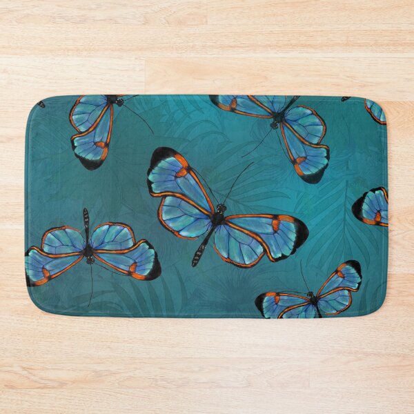 Item preview, Glass Winged Greta Oto butterflies designed and sold by k9printart.
