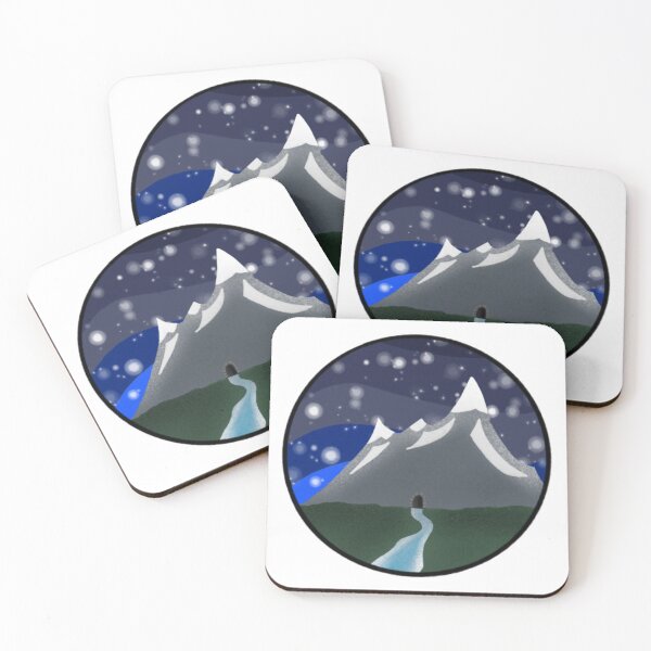 Item preview, Starry Peaks designed and sold by Drfatcilier.