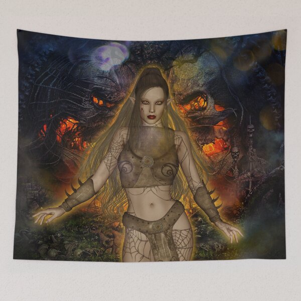 Item preview, Beautiful dark fairy in the night designed and sold by nicky2342.