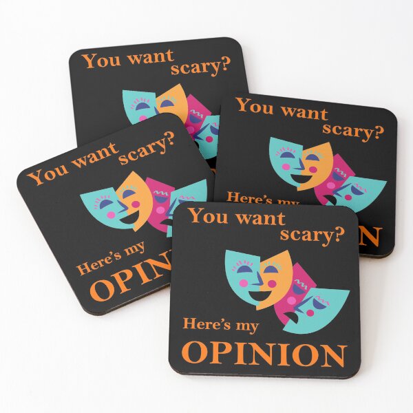 Item preview, Scary opinion. Scary funny ironic designed and sold by platformexplore.