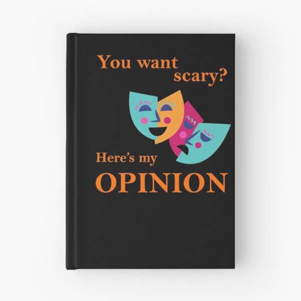 Item preview, Scary opinion. Scary funny ironic designed and sold by platformexplore.