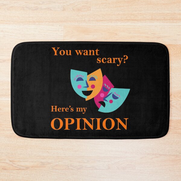 Item preview, Scary opinion. Scary funny ironic designed and sold by platformexplore.