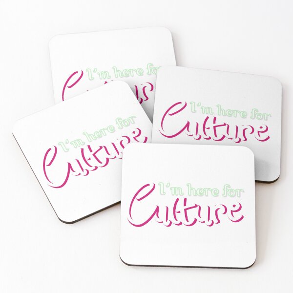 Item preview, I'm here for culture designed and sold by Jokertags.
