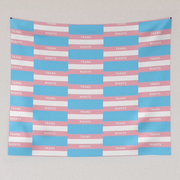 Item preview, Trans Rights Flag designed and sold by Probing.