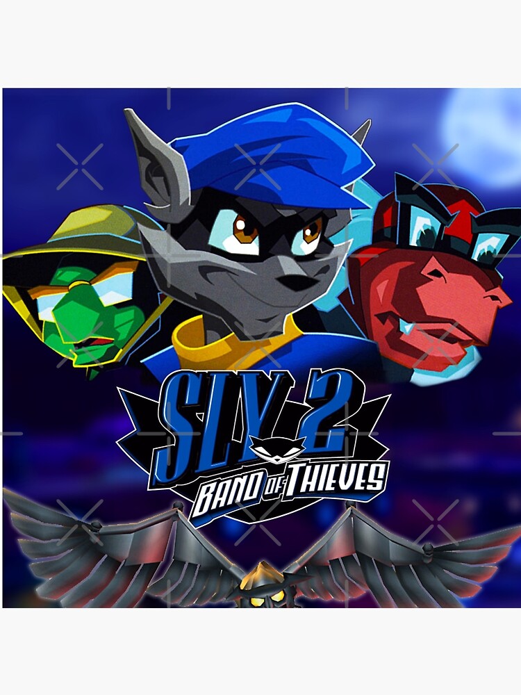 Sly Cooper 2 Band of Thieves Poster for Sale by AlyssaFoxah