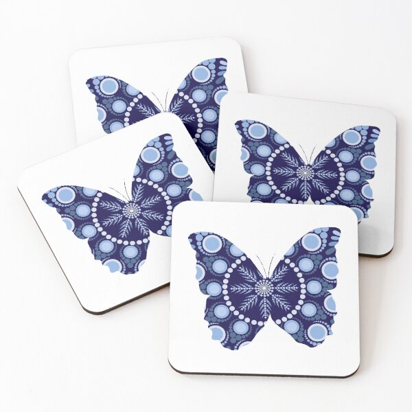 Item preview, Winter Dot Mandala - Butterfly designed and sold by DavidB2408.