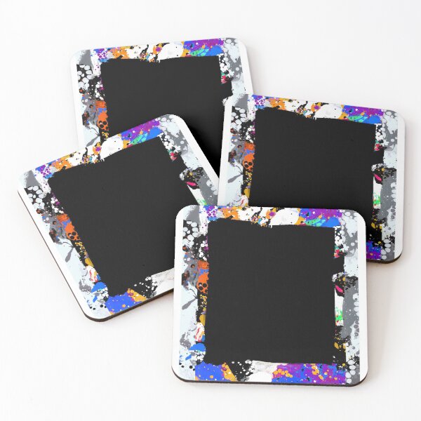 Item preview, Artwork modern border frame of the oil paint. Digital composition concept in grunge style. designed and sold by FENIO.
