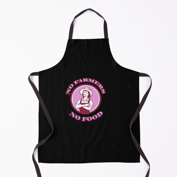 Item preview, No Farmers No Food: Funny vintage retro style design. designed and sold by fajali master.