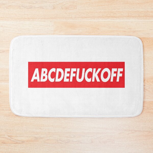 Item preview, ABCDEFUCKOFF designed and sold by ToyoTees.