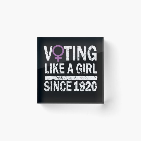Item preview, Copy of Voting Like a Girl Since 1920 19th Amendment Anniversary designed and sold by MousaObaid.