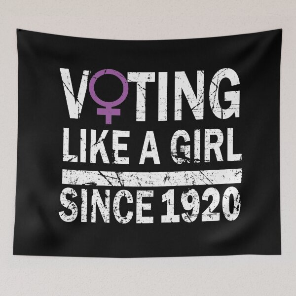 Item preview, Copy of Voting Like a Girl Since 1920 19th Amendment Anniversary designed and sold by MousaObaid.