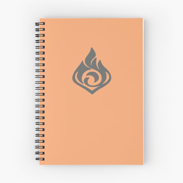 Item preview, Genshin Impact Pyro Logo designed and sold by Kuu-haku Animerch.