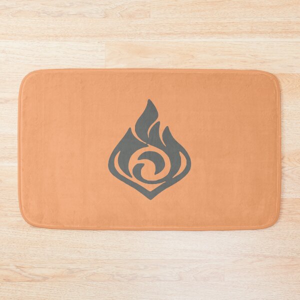 Item preview, Genshin Impact Pyro Logo designed and sold by Kuu-haku Animerch.
