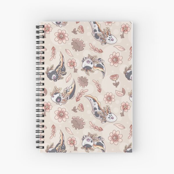 Item preview, Floral Speckled Axolotl Pattern - Autumn Edition designed and sold by evybenita.