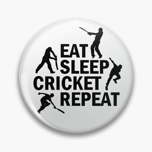 Item preview, Eat, sleep cricket, repeat designed and sold by aktiveaddict.