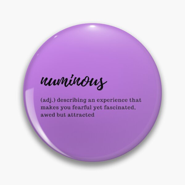 Item preview, numinous - describing an experience that makes you fearful yet fascinated, awed but attracted designed and sold by designair.