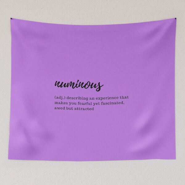 Item preview, numinous - describing an experience that makes you fearful yet fascinated, awed but attracted designed and sold by designair.