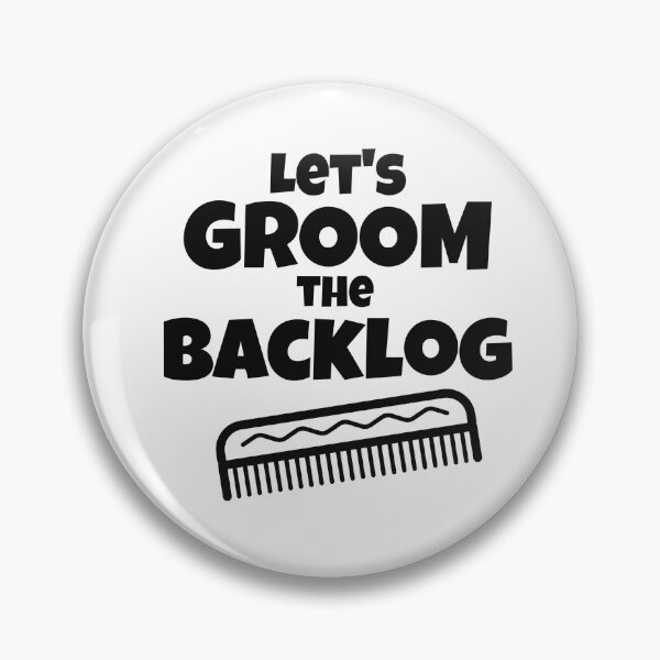 Item preview, "Let's groom the backlog" designed and sold by Salma Satya & Co.