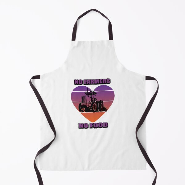 Item preview,  No Farmers No Food: Funny vintage retro style design. designed and sold by fajali master.