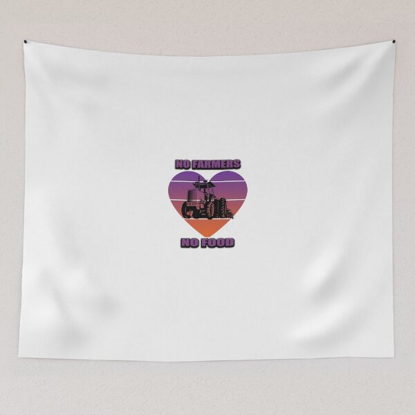 Item preview,  No Farmers No Food: Funny vintage retro style design. designed and sold by fajali master.
