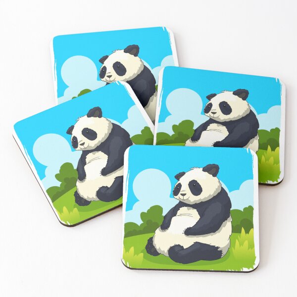 Item preview, Cool panda mask pattern designed and sold by noahs-shop.