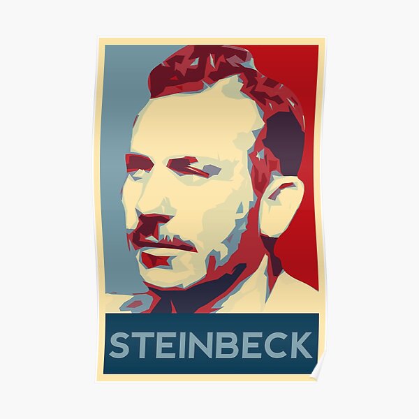 John Steinbeck poster Poster