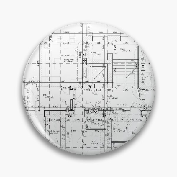 Item preview, Detailed architectural floor plan, apartment layout, blueprint.  designed and sold by Familyshmot.