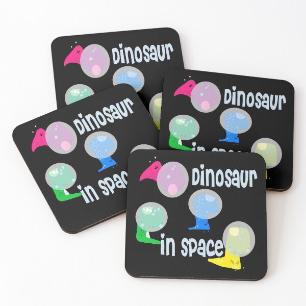 Item preview, Astronaut Dinosaur Cute Cartoon  designed and sold by dreamofdenim.