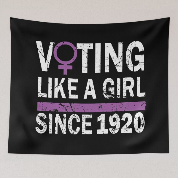 Item preview, Copy of Copy of Voting Like a Girl Since 1920 19th Amendment Anniversary designed and sold by MousaObaid.