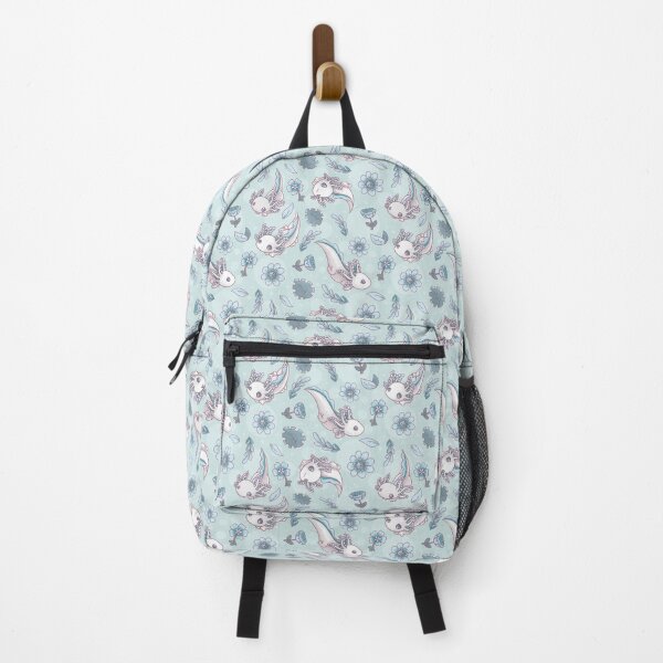 Item preview, Floral Speckled Axolotl Pattern - Spring Edition designed and sold by evybenita.
