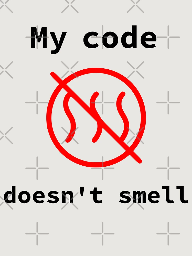 Thumbnail 6 of 6, Premium Oversized Hoodie, My Code Does Not Smell, Source Code, Software Engineer, Computer Science, Programming Humor, Dark Text designed and sold by Max-Wear.