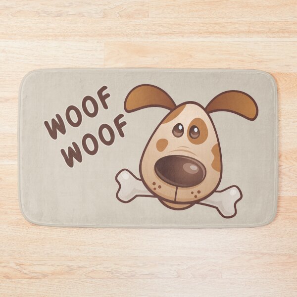 Item preview, Woof Woof (dog face) designed and sold by Nesro34.