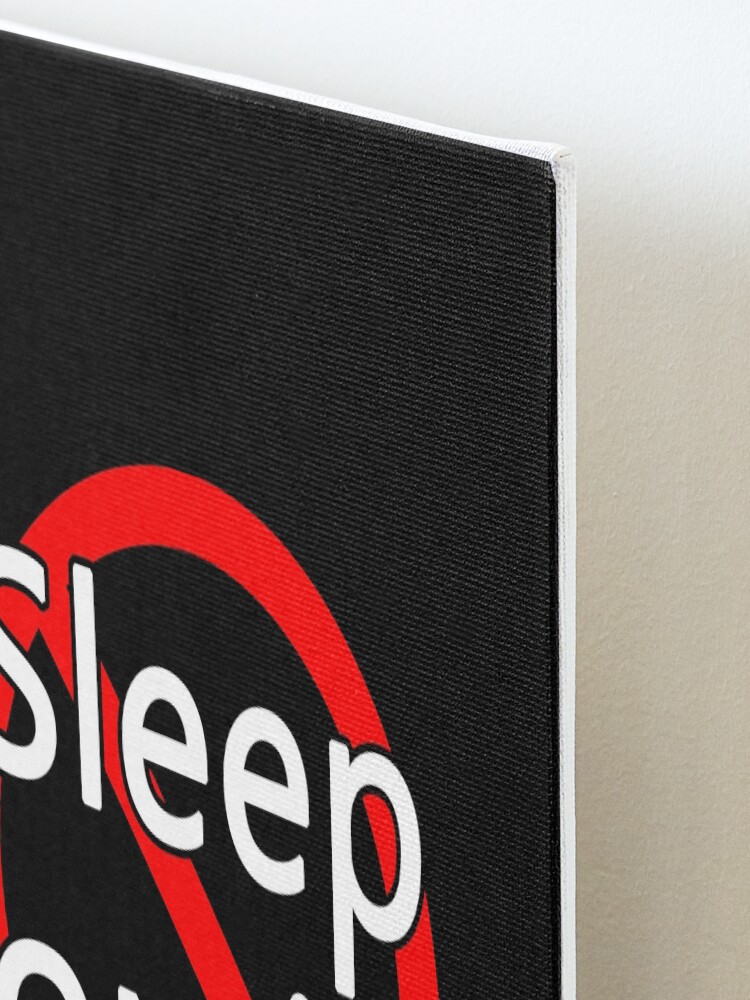 Alternate view of Don't Sleep On It - Act Now! Mounted Print