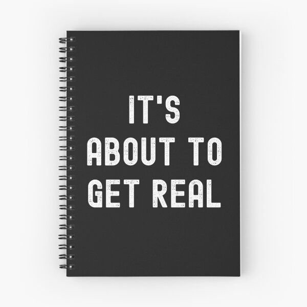 Item preview, its about to get real designed and sold by Spicy Chilli.