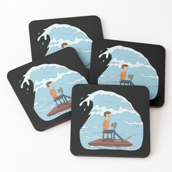 Item preview, Book reading tidal wave designed and sold by Monkey Ful.