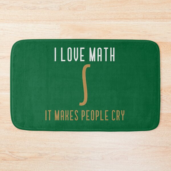 Item preview, I love mathematics  designed and sold by Apoorv Choudhary.