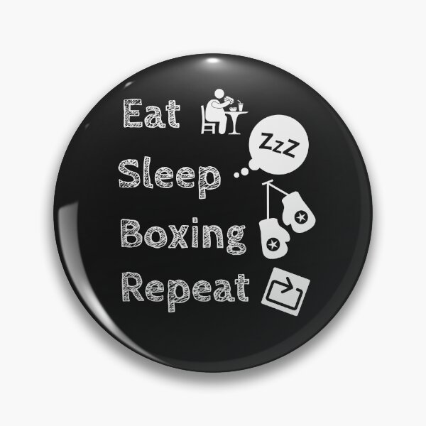 Item preview, Eat Sleep Boxing Repeat  designed and sold by KOOL Studio.