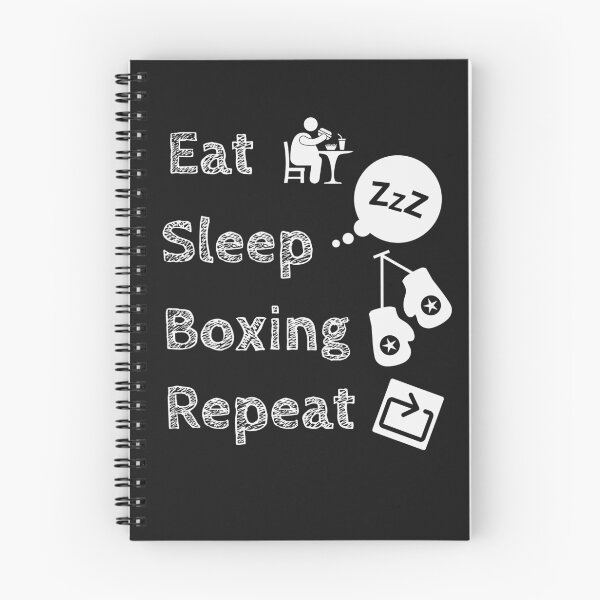 Item preview, Eat Sleep Boxing Repeat  designed and sold by KOOL Studio.