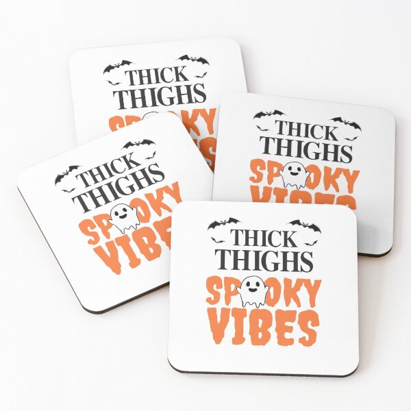Item preview, Thick Thighs Spooky Vibes designed and sold by autlu.