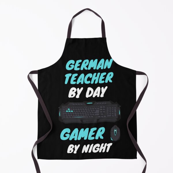 Item preview, german teacher night gamer designed and sold by SnowballStep.