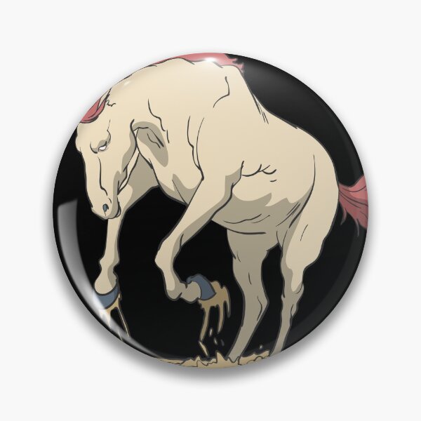 Item preview, Horse rears up in the prairie designed and sold by Monkey Ful.