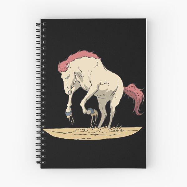 Item preview, Horse rears up in the prairie designed and sold by Monkey Ful.