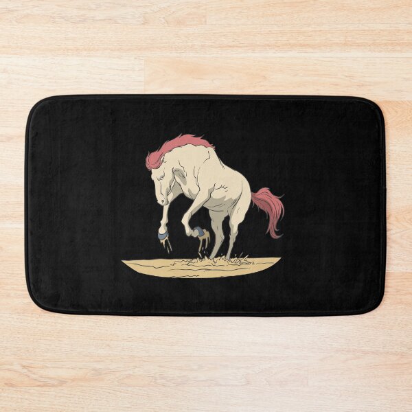 Item preview, Horse rears up in the prairie designed and sold by Monkey Ful.