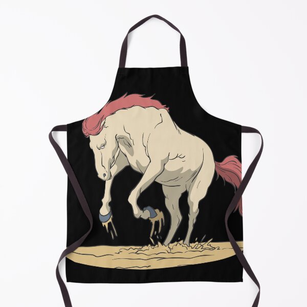 Item preview, Horse rears up in the prairie designed and sold by Monkey Ful.