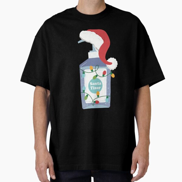 Artikel-Vorschau von Santa tizer - Christmas Funny Pun Sanitizer mit Weihnachtsmann-Hut 2021, designt und verkauft von Mindy Bubble.